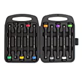 ABN 1/2in Drive 8in Long Color-Coded Torque Limiting Socket Extension Bar 10pc Tool Kit 65-150 ft/lb Set