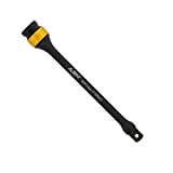 ABN 1/2in Drive 8in Long Torque Socket Extension Bar, 80 ft/lb CR-MO with Gold/Yellow Color-Coded Aluminum Ring