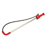 RIDGID 59787 Model K-3 Toilet Auger with Unclogging 3-Foot Snake and Bulb Head