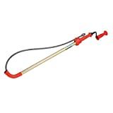 RIDGID K-6P (56658) 6 ft. Toilet Auger with Bulb Head and Heavy Duty Cable
