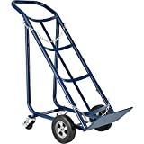 Tilt Back Cylinder Hand Truck with Curved Handle, 800 Lb. Capacity, 47'H