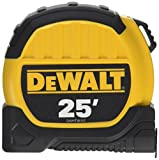 DWHT36107 25FT Tape Measure Yellow, 25-Foot