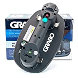Grabo Electric Vacuum Suction Cup Lifter Max. Load 375lbs for Lifting Wood Marble Granite Glass Tile Concrete 1 Battery with Carrying Bag