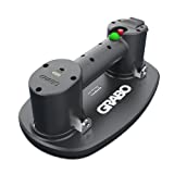 NEMO GRABO (2 Batt) - Electric Vacuum Suction Cup Lifter for Wood, Paver, Drywall, Marble, Tile and More (Lifts 375 lbs)