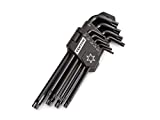 TEKTON Star Key Wrench Set, 9-Piece (T10-T50) | 25291 , Black