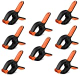 HORUSDY 6.3' Spring Clamps Heavy Duty 8-Piece, Powerful Force Nylon Spring Clamp