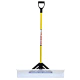The Snow Plow 36' Pusher Shovel 50536 for Commercial and Residential Walkways