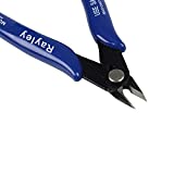 Rayley Electrical Cutting Plier Wire Cable Cutter Side Snips Flush Pliers Tool 170 Flush Cutter Internal Spring Cutting Pliers Small Wire Cutters Running pliers
