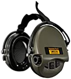 Sordin Supreme PRO X Neckband Safety Ear Muffs - With Gel Seal Hygiene Kit - Gel Ear Cups SNR: 25dB - Green - 76302-X-10