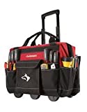 Husky Rolling Tool Tote 18 in, Constructed of 600 Denier Spun Tuff Heavy-Duty, Water-Resistant Material