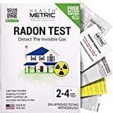 Radon Test Kit for Home - Shipping & Lab Fees Included | Easy to Use Charcoal Radon Gas Detector for Peace of Mind | 48-96h Short Term EPA Approved Radon Tester | Protect Yourself and Your Family