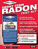 ProLab Radon Test Kit for Home - 48-96 hour Short Term Charcoal Radon Gas Test Kit. Includes Two (2) EPA Approved Detectors for Accurate Testing. $40 lab fee required. Emailed results in 5 days. (RA100)