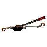 Maasdam Power Pull 453-CAL-1 1 ton Capacity, 3/16' Wire Size, 12' Lifting height, Power Puller Lever Hoist with Steel Handle