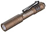 Streamlight 66608 250 Lumen MicroStream USB Rechargeable Pocket Flashlight with 5' USB Cord, Coyote, Clamshell Packaging