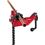 RIDGID 40210 Model BC610 Top Screw Bench Chain Vise, 1/4-inch to 6-inch Bench Vise , Red , 11x11x7