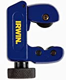 IRWIN Pipe Cutters Irwin-Tools (LARGE DIAMETER MINI TUBE AND PIPE CUTTER 1/8-1-1/8inch CAPACITY). Cuts Copper, Brass, Aluminum, PVC, and Thin-Wall Conduit Tubing & Pipes IRHT81732