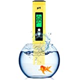 Digital PH Meter,Backlight PH Meter 0.01 High Accuracy Water Quality Tester,PH Range is 0-14,Suitable for Drinking Water Swimming Pool and Aquarium Water PH Tester Design,with ATC