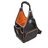 Klein Tools 554158-14 Tool Bag, Tradesman Pro Tote with 20 Pockets Made of 1680d Ballistic Weave and a Fully Molded Bottom, 8-Inch