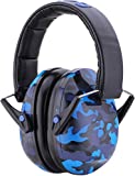 Snug Kids Ear Protection - Noise Cancelling Sound Proof Earmuffs/Headphones for Toddlers, Children & Adults (Blue Camo)