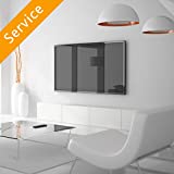 TV Wall Mounting - 51-65 inches, Customer Bracket, Cords Concealed in Cord Cover