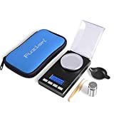 Fuzion Digital Milligram Scale 50g/ 0.001g, Portable Jewelry Scale with LCD Backlit, Tare, Powder Scale, Micro Scale for Powder Medicine, Gold, Gem, Reloading, Batteries Included