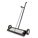 Master Magnetics Magnetic Sweeper Heavy Duty Push-Type with Release, 24' Sweeping Width, 1 each, Part No. MFSM24RX