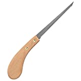 KAKURI Keyhole Saw 4-3/4' Japanese Pull Saw Precision Jab Saw Tool for Woodworking, Razor Sharp Japanese Steel Blade, Wooden Handle, Made in JAPAN