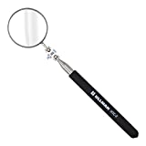 Ullman HTC-2 Pocket Size Telescoping Inspection Mirror with 2.25 inch Round Mirror and Black Handle - Perfect for Mechanics, Contractors, HVAC Technicians, and Trade Professionals