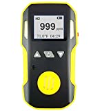 HYDROGEN Gas Detector, Meter & Analyzer by FORENSICS | USA NIST Calibration & Certificate | Dust & Explosion Proof | USB Recharge | Sound, Light and Vibration Alarms | 0-1000 ppm |