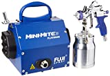 Fuji Spray 2903-T70 Mini-Mite 3 Bottom Feed Platinum, Blue