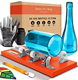 Home Pro Shop Premium Glass Bottle Cutter Kit - DIY Glass Cutter for Bottles - Beer & Wine Bottle Cutter Tool with Safety Gloves & Accessories