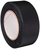 Amazon Basics No Residue, Non-Reflective Gaffers Tape - 2 Inch x 90 Feet, Black