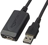 Amazon Basics USB 2.0 Active Extension Cable Type A-Male to A-Female Long Cord - 32 Feet (9.75 Meters)
