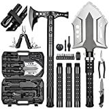 Camping Shovel Axe Outdoor Survival Shovel Set with High Carbon Steel Camping Gear for Men Outdoor Caming Hiking Backpacking Emergency