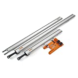 BORA 4-pc WTX Deluxe Set, Includes: 24-Inch & 50-Inch WTX Clamp Edges, 50-Inch Extension, Saw Plate -545410