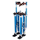 Blue Drywall Stilts 24'-40' Adjustable Aluminum Tool Stilt for Painting Taping or Cleaning US Delivery (Blue)