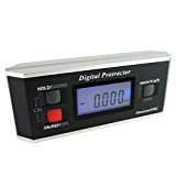 Digital Protractor Angle Finder Level Inclinometer Magnetic V-Groove 0~360 Degree with Backlight