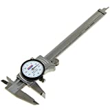 Anytime Tools Premium Dial Caliper 6'/0.001' Precision Double Shock Proof Solid Hardened Stainless Steel