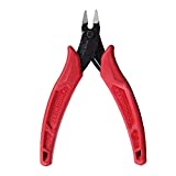 Klein Tools D275-5 Pliers, Diagonal Cutting Pliers with Precision Flush Cutter is Light and Ultra-Slim for Work in Confined Areas, 5-Inch