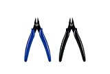 Flush Cutter Micro Precision Wire Cutters Diagonal Cutting Pliers for Electronic, Model, Jewelry Making