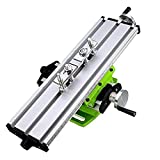 Mini Milling Machine Work Table Vise Portable Compound Bench X-Y 2 Axis Adjustive Cross Slide Table , for Bench Drill Press 12.2inches-3.54' (310mm 90mm)