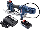 Lincoln Industrial 1264 Battery Powered PowerLuber 12 Volt Lithium Ion 8,000 PSI Cordless Grease Gun 2 Battery Kit with Carrying Case and Battery Charger Easy to Prime with No Grease Bypass