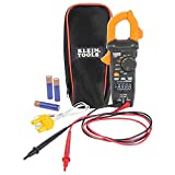 Klein Tools CL390 Digital Clamp Meter, Reverse Contrast Display, Auto Ranging 400A AC/DC, AC/DC Voltage,TRMS, DC Microamps, Temp, NCVT, More