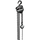JET S90-100-20, 1-Ton Hand Chain Hoist with 20' Lift (101912) , White