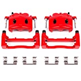 Power Stop S4918A Performance Powder Coated Brake Caliper Set For Chevy, GMC, Cadillac