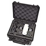MY CASE BUILDER Doro D0907-6 Drone Carrier Travel Case for DJI Spark - Waterproof Protector Carrying Case with Dual-Level Custom Foam Insert