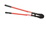 RIDGID 14228 Model S30 Heavy-Duty Bolt Cutter with Comfortable Grips and Alloy Steel Jaws 14228, 31”, Red