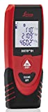 Leica DISTO D1 120ft Laser Distance Measure with Bluetooth 4.0, Black/Red