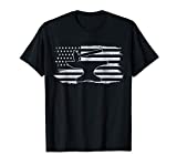 Blacksmith - Hammer Anvil USA Flag Knife Maker Steel Gift T-Shirt