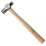 ESTWING Ball Peen Hammer - 16 oz Metalworking Tool with Forged Steel Head & Hickory Wood Handle - MRW16BP